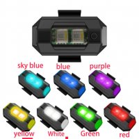Сигнална лампа Мини 3519 против сблъсък Дрон със светлина 7 цвята с Индикатор за мигане, снимка 2 - Аксесоари и консумативи - 38294035