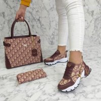Дамски спортни обувки портфейл и чанта Dior код 94, снимка 1 - Дамски ежедневни обувки - 29134603