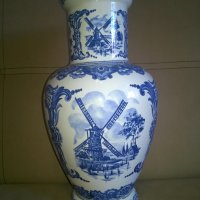 Комплект от две старинни порцеланови вази - ваза, снимка 3 - Антикварни и старинни предмети - 37629589
