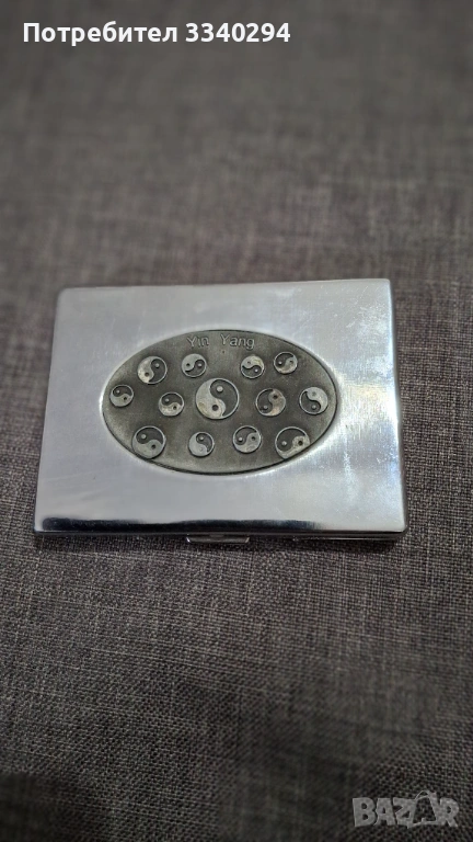Стара табакера Yin Yang, снимка 1