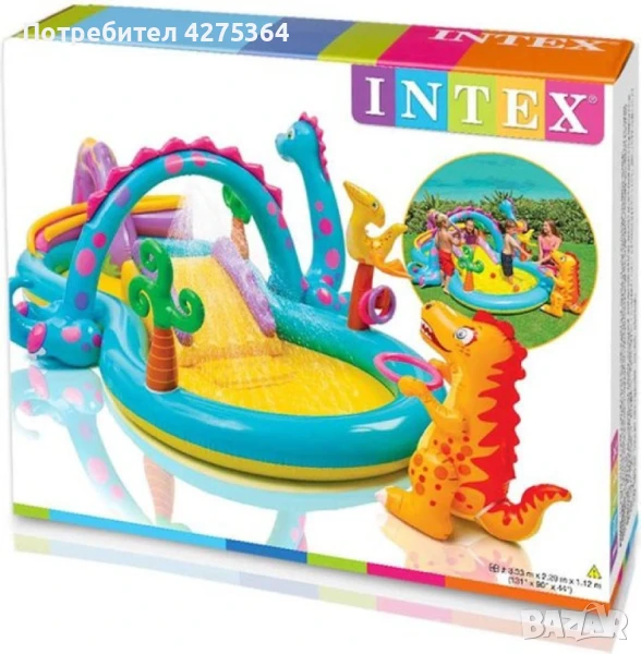 Надуваем детски басейн I n t e x  направете лятото на вашите деца незабравимо!, снимка 1