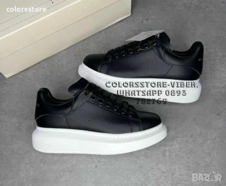 Мъжки черни кецове Alexander McQueen-BR22U, снимка 1