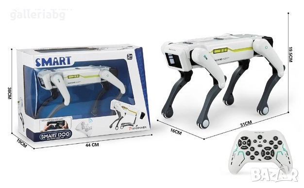 Смарт робот куче с дистанционно управление, светлини и звук, снимка 1