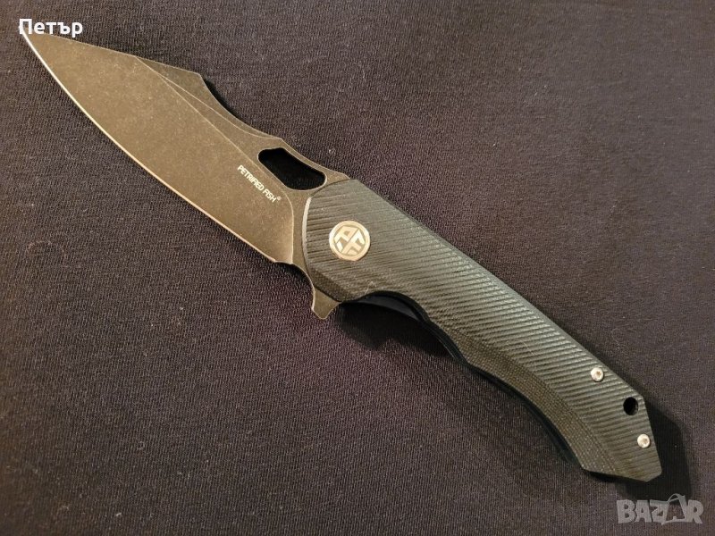 Petrified Fish PF919 P10 - D2 острие, G10 чирени , снимка 1