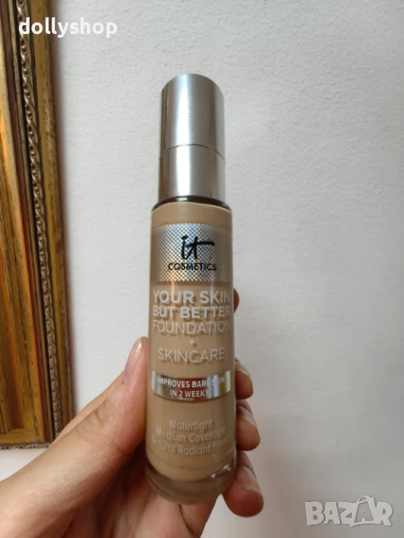 Фондьотен It cosmetics foundation your skin but better foundation+skincare -Цвят Medium neutral 31, снимка 1