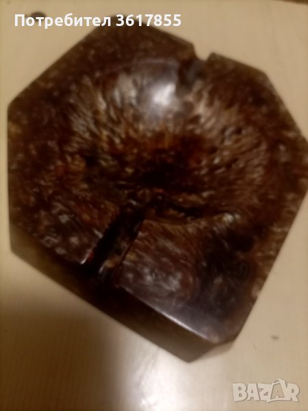 Пепелник кехлибар масивен , снимка 1