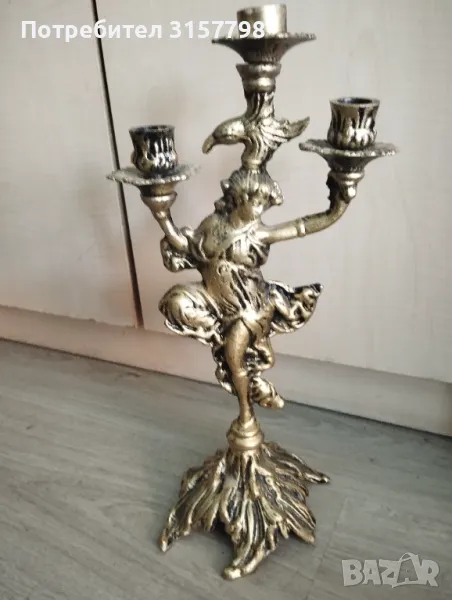 Фигуративен свещник, снимка 1