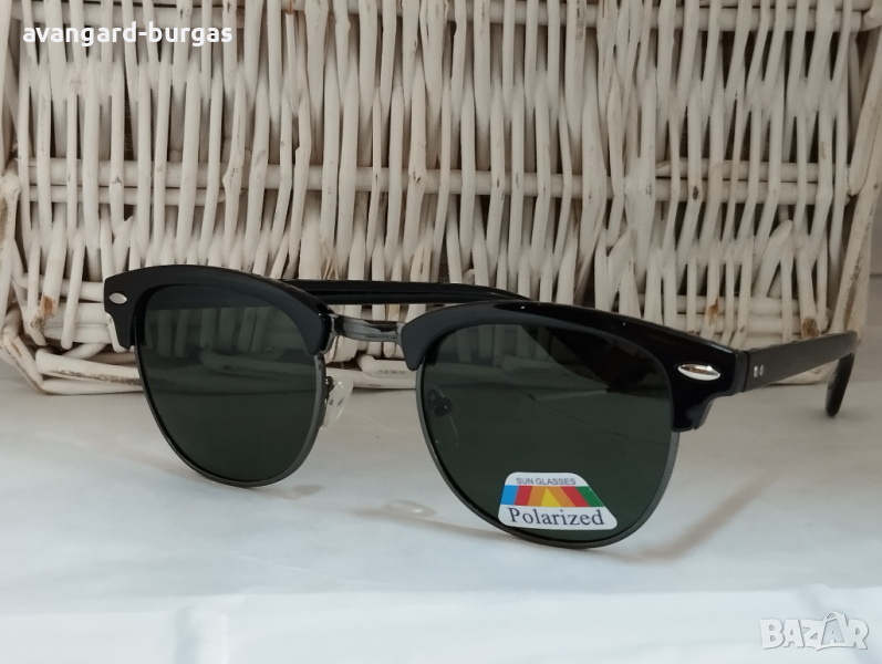 123 Слънчеви очила, унисекс модел с поляризация avangard-burgas, снимка 1
