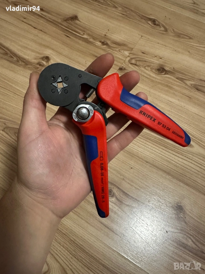 Knipex 97 53 04 Кримпклещи 0,08 - 16 mm², снимка 1