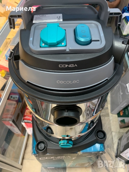 Прахосмукачка за мокро и сухо почистване CECOTEC Conga Rockstar, 30 л, 1600 W, снимка 1