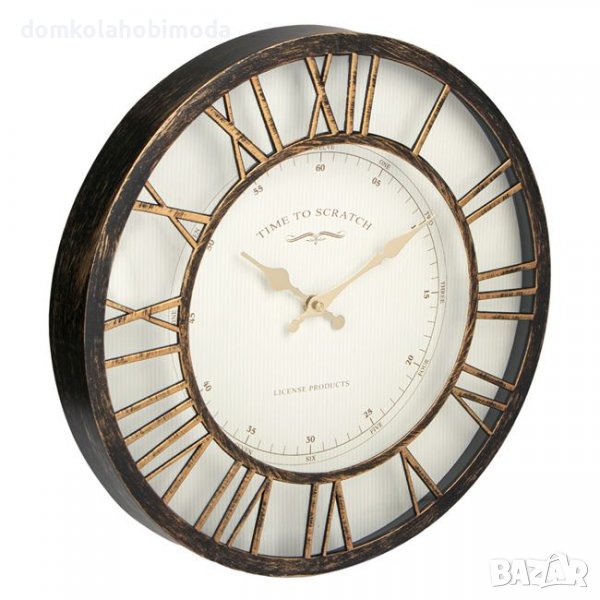 Стенен часовник, Декоративни цифри, Пластмаса,41 см, снимка 1