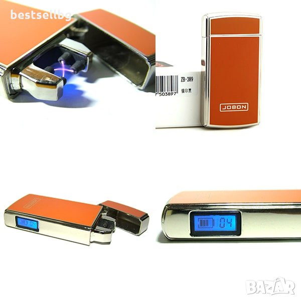 Оригинална електрическа запалка с волтова дъга зареждаща USB Тесла усб, снимка 1