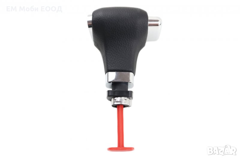 Топка за скоростен лост Кожена Автоматик VW TOURAN GOLF 6 POLO SKODA OCTAVIA, снимка 1