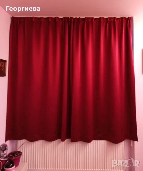 Пердета от сатен, снимка 1