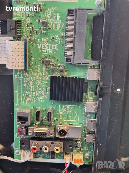 Motherboard 17MB186TC  TELEFUNKEN 32HA6001 for 32inc DISPLAY VES315WNGB-2D-N52 , снимка 1