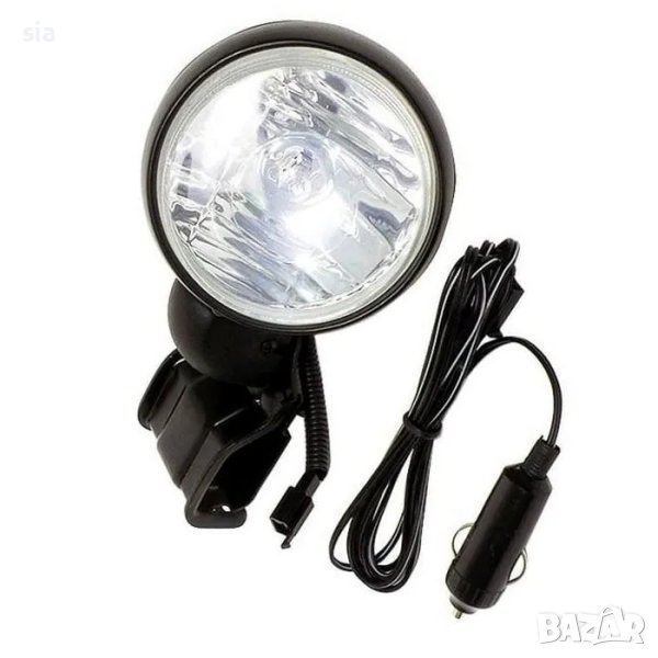 Халоген с крушка H3, 12V, 55W, Бял, 1бр, снимка 1