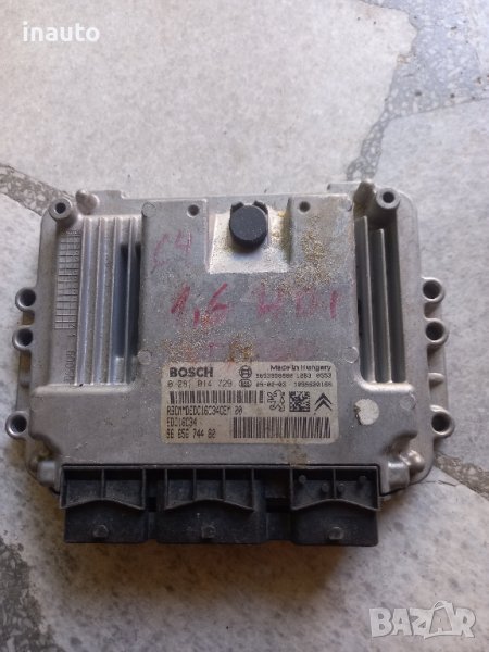 КОМПЮТЪР ДВИГАТЕЛ СИТРОЕН С4 1,6 дизел 9665674480, снимка 1