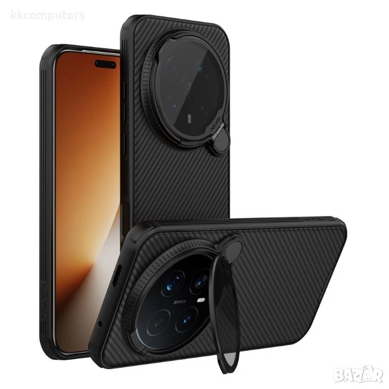 Магнитен калъф NILLKIN Camshield Prop за Honor Magic8 Pro 5G с Капак за Камера - PC+TPU, Вкл. Протек, снимка 1