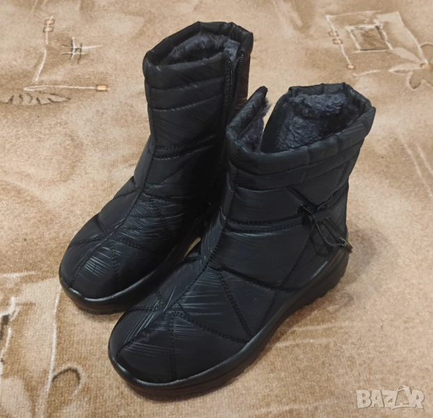 Чисто нови топли Дамски Апрески 36 ти номер Черни, снимка 1