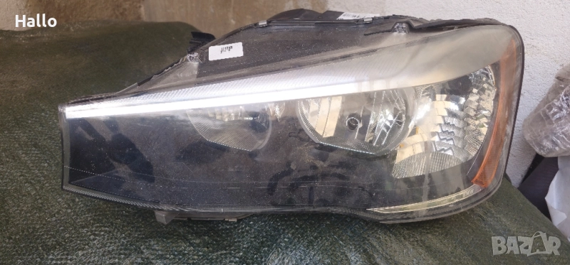 ляв фар за Х3, 2016г.фейса за ремонт , снимка 1