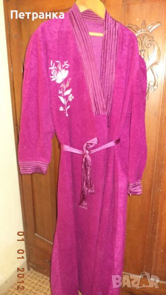 На вашето внимание - нов турски дамски цикламен пенюар, снимка 1