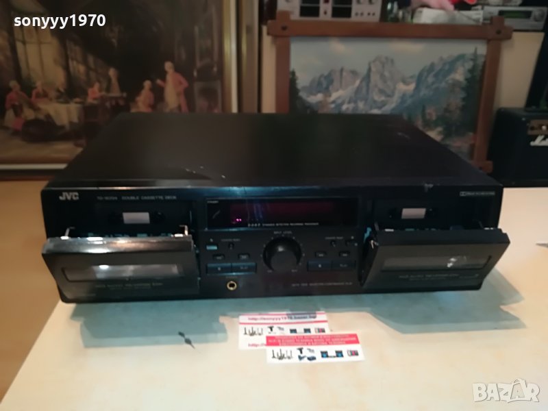 JVC TD-W254BK 3MOTOR REVERSE DECK X2 GERMANY 0507221302, снимка 1