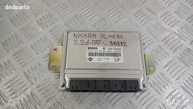 Компютър Nissan Almera 2.2D 2000г. 0281010265, снимка 1