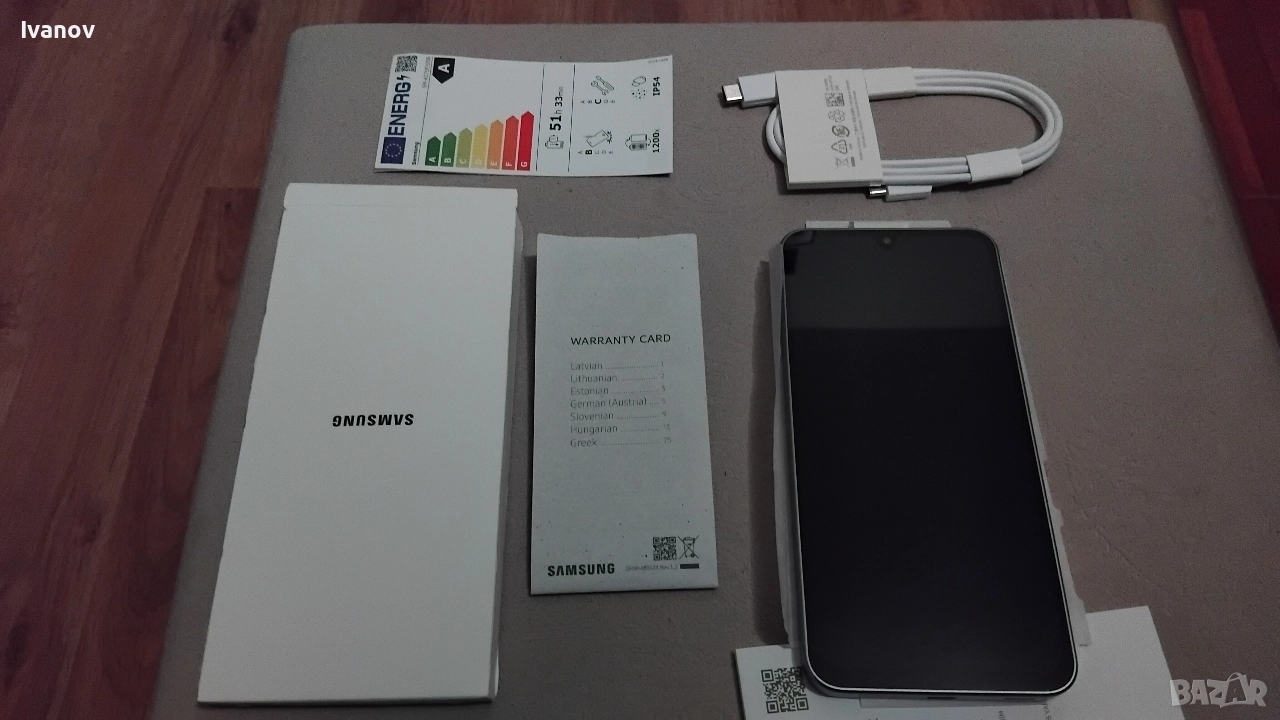 Продавам Нов Samsung A17, снимка 1