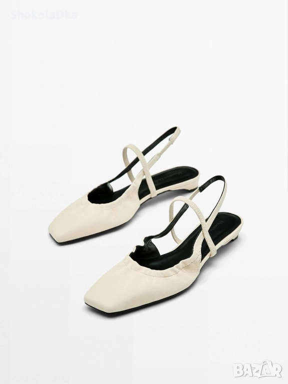 Massimo Dutti slingback 37 Нови, снимка 1