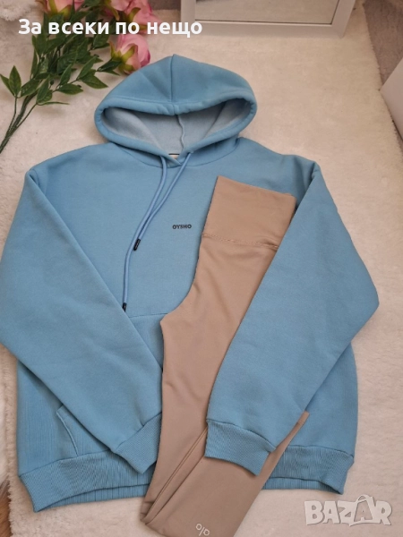 Oysho Дамско Ватирано Светло Синьо Горнище Код BS-71, снимка 1