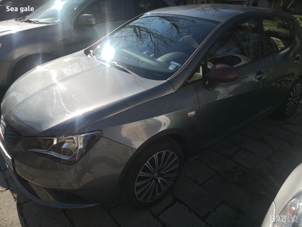 Seat Ibiza 2016 сив металик, снимка 1