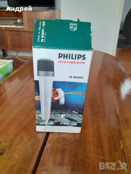 Стар микрофон PHILIPS #5, снимка 1