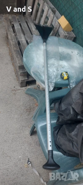 регулируемо гребло за падъл борд - алуминиево плаващо, леко и издръжливо за пътуване, снимка 1