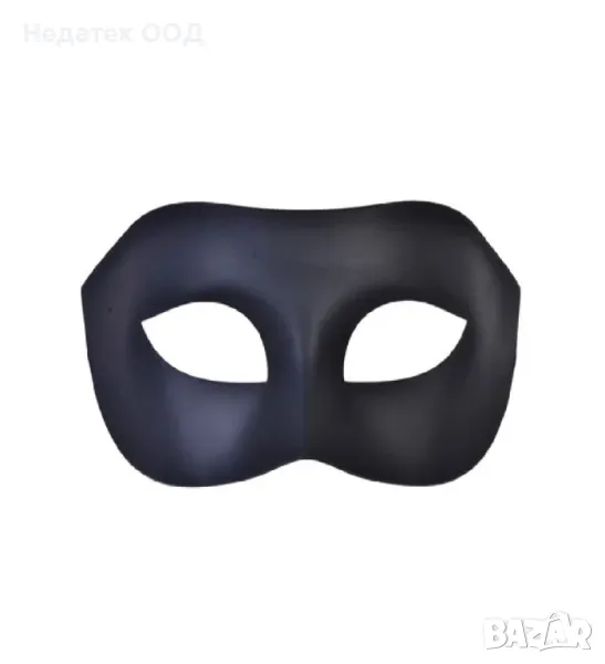 Маска за Хелоуин, мъжка, черен, снимка 1