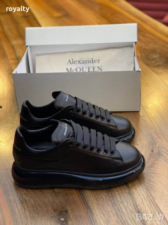 Alexander McQueen Черни Маратонки 36-44 Номер , снимка 1