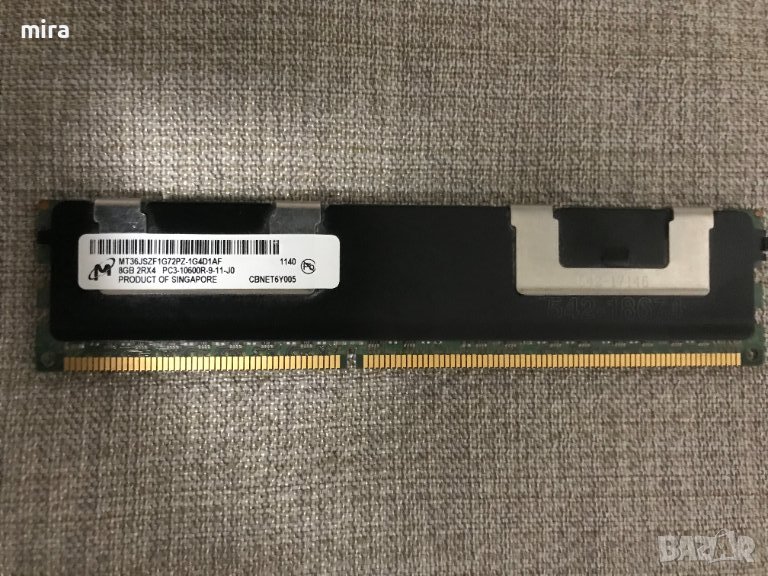 RAM 8GB PC3-10600R-9-11-JO, снимка 1