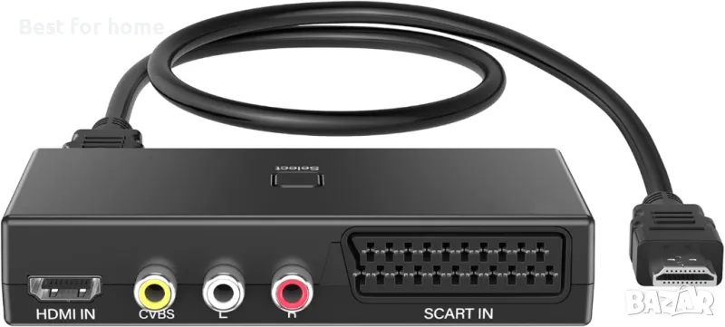 uhddadi Scart към HDMI конвертор, снимка 1
