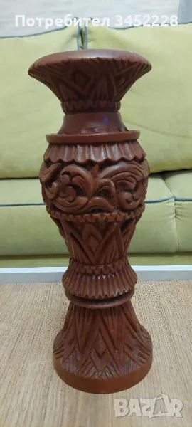 дърворезба отлична за колекционери височина 26см , снимка 1