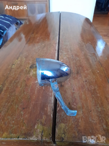 Стар фар за велосипед,колело Dansi, снимка 1