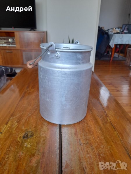 Стара алуминиева котленка,гюм #4, снимка 1