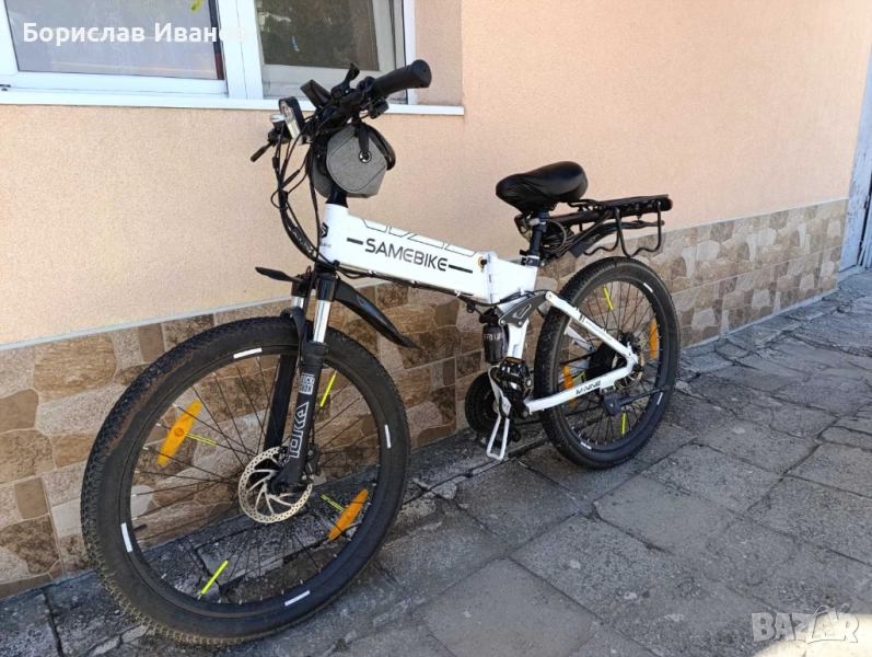 Електрическо колело SAMEBIKE LO26 M-NINE – 750W, 48V, Сгъваемо, снимка 1