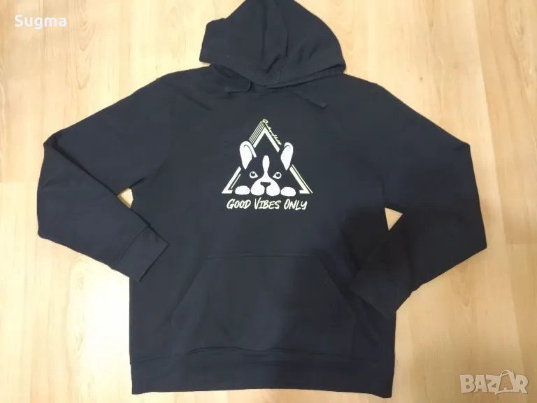 Суитчер с фосфорициращ надпис , М, снимка 1