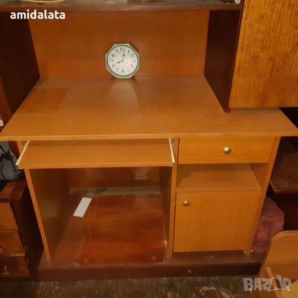 Бюро за компютър със шкафчета, снимка 1