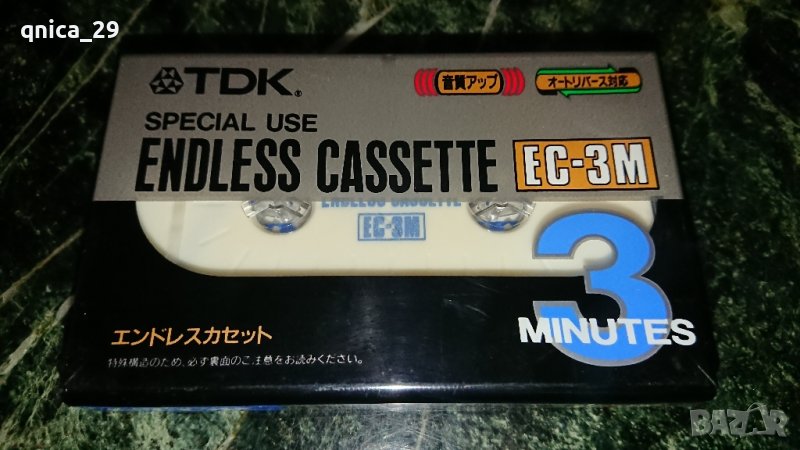 TDK EC-3M Endless Cassette, снимка 1