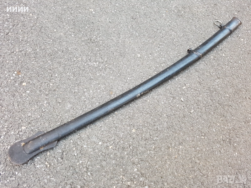 Автентична кания ножна за сабя , снимка 1