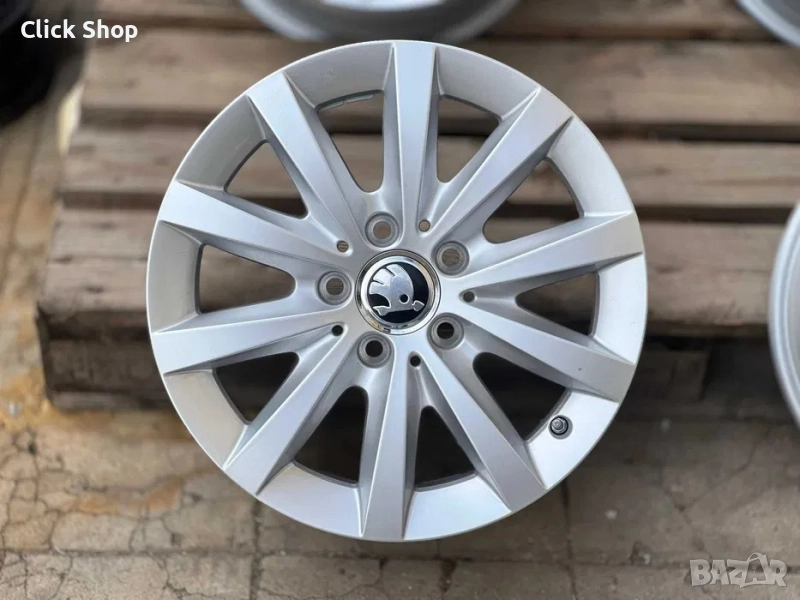 5х112 16 Джанти Skoda Octavia SuperB 5x112 Шкода Супърб Октавиа, снимка 1