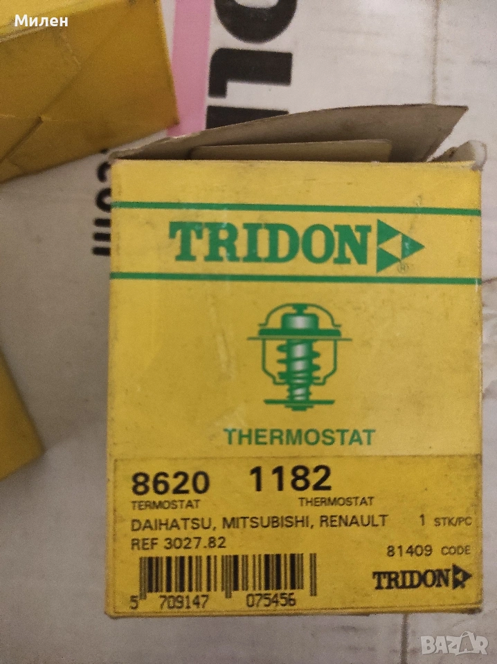 Термостат Triscan/Tridon 8620 1182 за Мицубиши, Дайхатцу, снимка 1