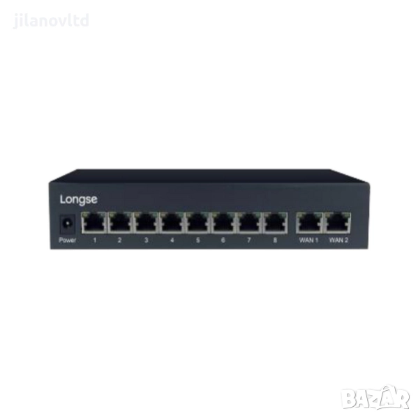 ПРОМОЦИЯ! 8+2 POE Switch Longse HT82GA 120W с ГАРАНЦИЯ Комутатор, СУИЧ, снимка 1