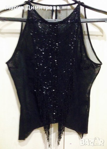 Модерен парти потник/бюстие, снимка 1