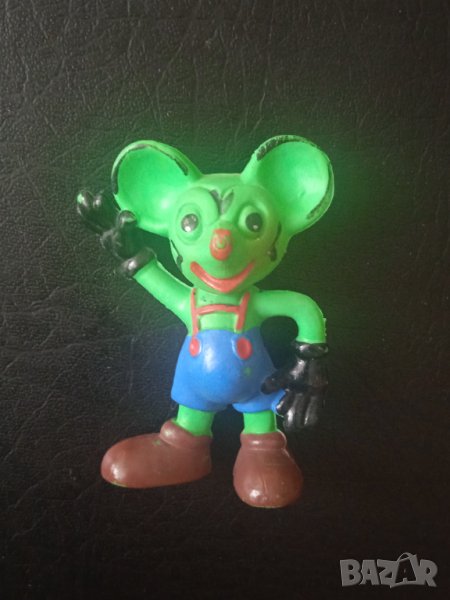 Стара колекционерска гумена фигурка Мики Маус / Mickey Mouse , снимка 1